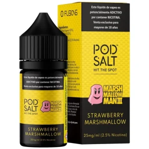Pod Salt Marshmallow Man 3 Strawberry Marshmallow 30ml - 25mg