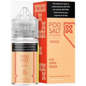 Pod Salt Nexus Fuji Apple Peach 30ml - 25mg