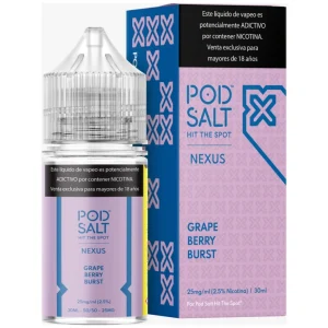 Pod Salt Nexus Grape Berry Burst 30ml - 25mg